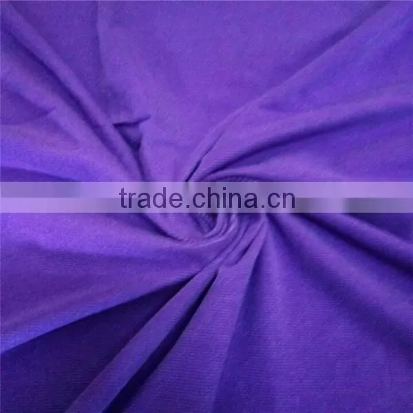 Huzhou high quality 100 polyester warp knitted french terry fabric