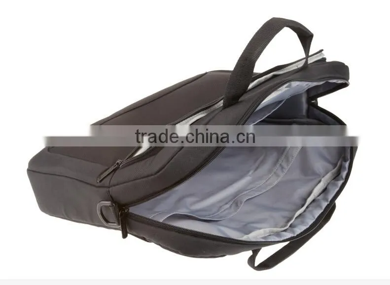 Triple deckers fashion classic black laptop bag