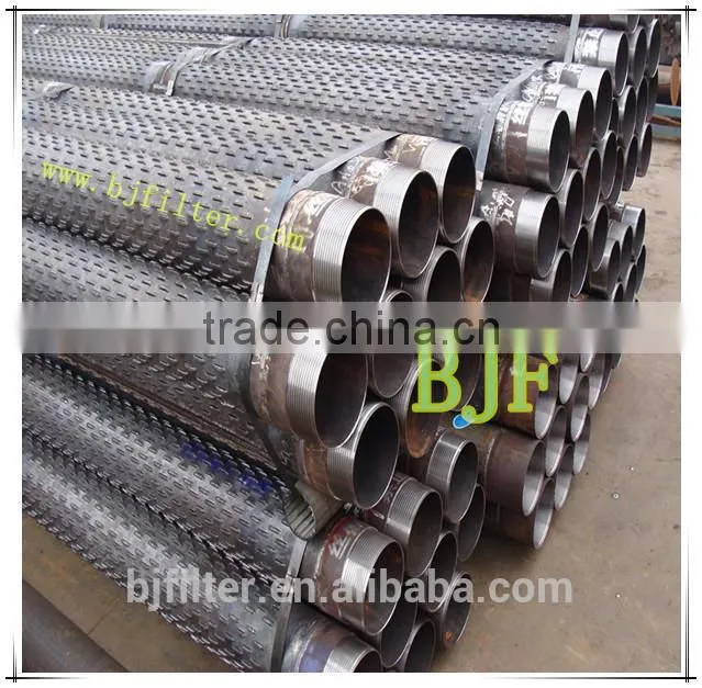 factory carbon steel bridge slot pipe for water