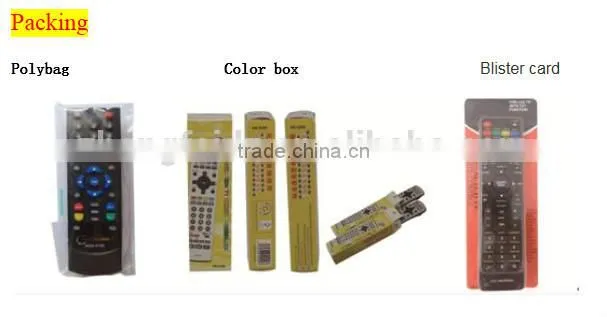 ZF Black 9 Keys 3D Remote Control for TCL LCD/LED TV