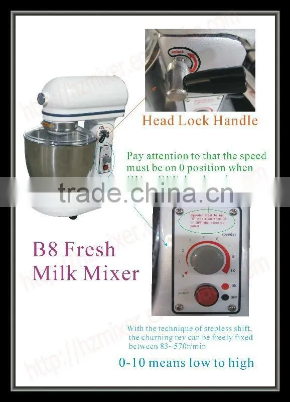 B8 Kitchen milk flour dough food Mixer Blender
