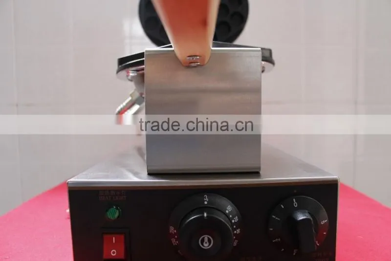 Hot sale snack equipment baking popular hong kong egg waffle Stainless Steel Commercial Use 110v 220v electric waffle maker