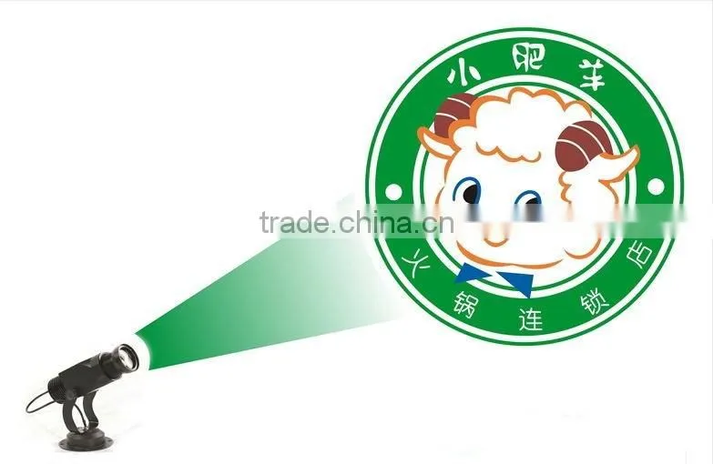 waterproof outdoor logo projector light