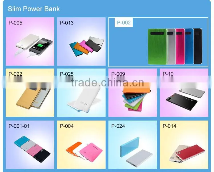 Emergency Backup Power Bank Mobile phone Power Bank 8000mAh