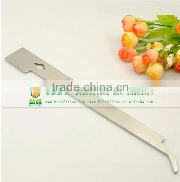 Beekeeping equipment Stainless steel J shape bee Hive Tool for beekeeping