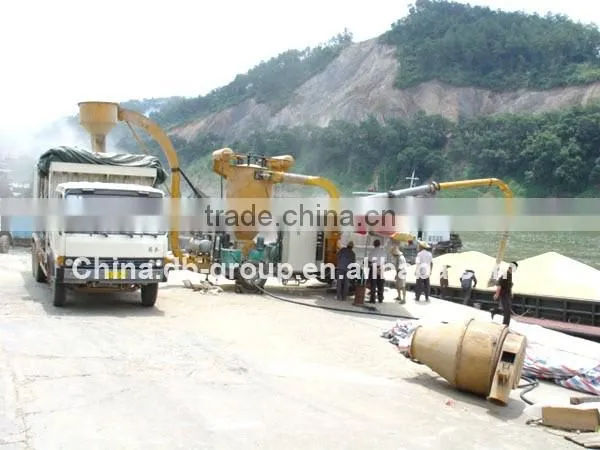 ship truck loader unloader rice grain pneumatic air conveyor