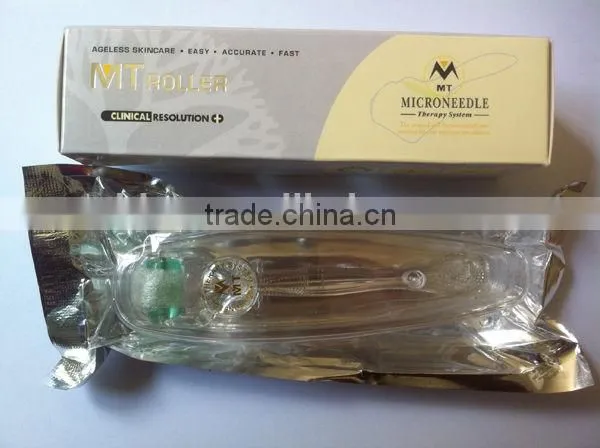 transparent handle for titanium/stainless steel needles 192/75 derma rolling system