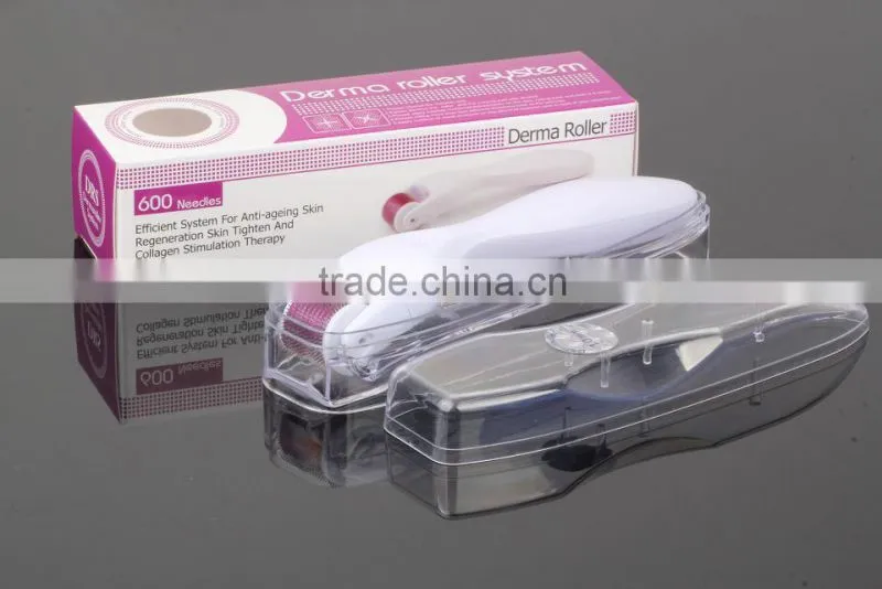2015 Latest ! 3 in 1 dermaroller with 180/600/1200 needles head woth medical CE