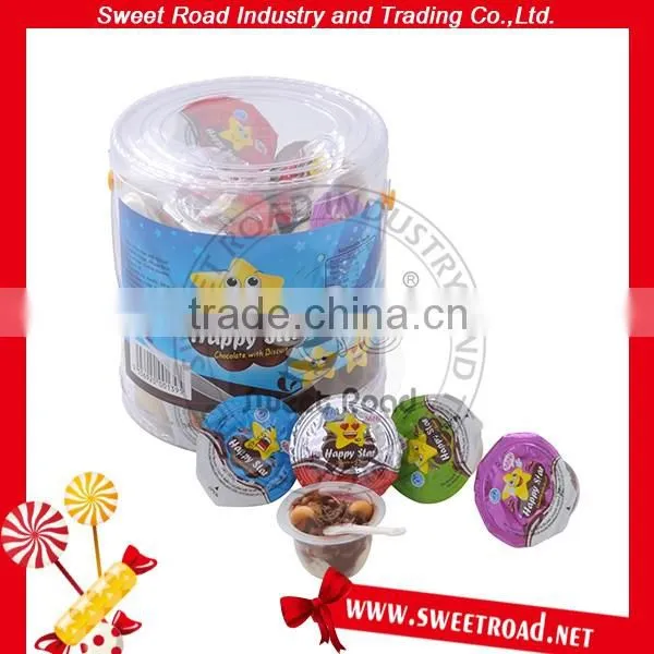 Happy Star Chocolat Jam with Biscuit Cup