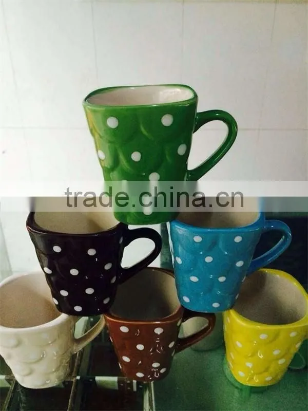 ceramic advertising mug cheap for promotional sales many designs glazed mug