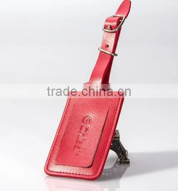 Genuine Leather Luggage Tag