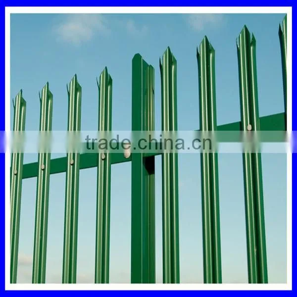 D section 17 pales 2.75m palisade fence