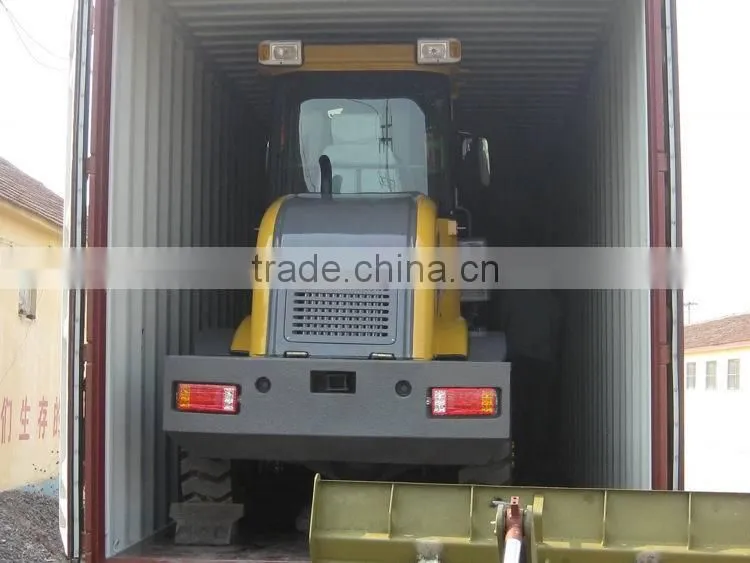 china made Hytec ZL12F knikshovel for export