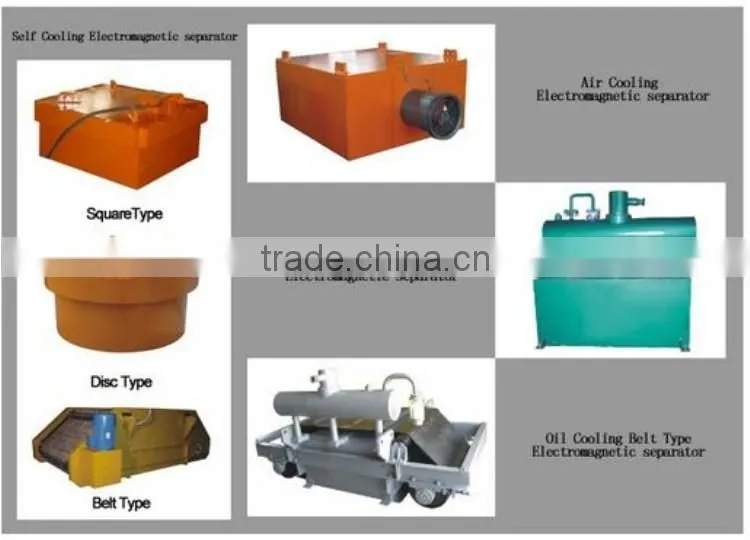 Specially Designed Self-Cooling Square Plate Electromagnetic Separator