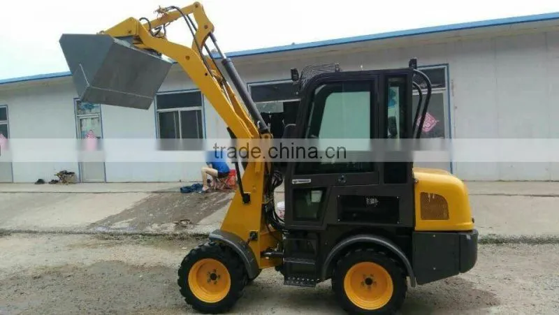 AS908 electri carticulated mini wheel loader for sale Hydraulic 4x4 drive axles