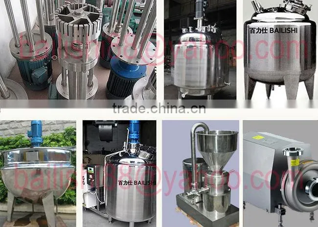 CE approved homogenizer and pasteurizer for milk