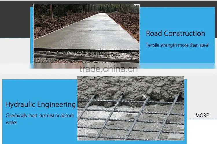Magnetic Transparency basalt rebar for precast concrete