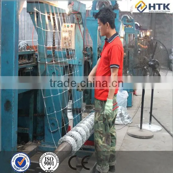 Plastic mesh deer fencing machine