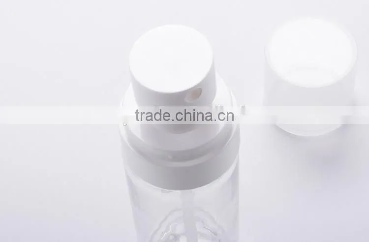Empty cosmetic bottle in 60ml capacity with custom made color