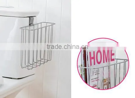 restroom bathroom magazine storage box case with color box packing