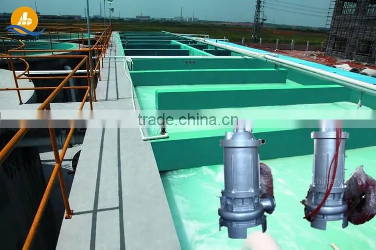Stainless steel submersible dirty water pump