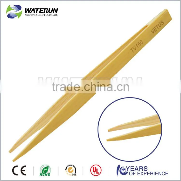 Natural Vetus TV-150A pointed bamboo tweezer