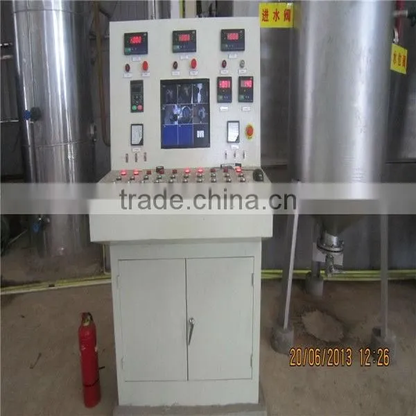 2016 NEW Condition Waste engine oil recycling to diesel machine getting yellow color oil