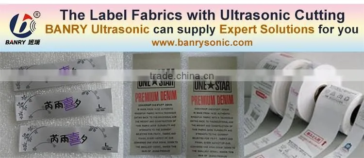 1000000 pieces/week No rough edge label cutting 30khz ultrasonic horn