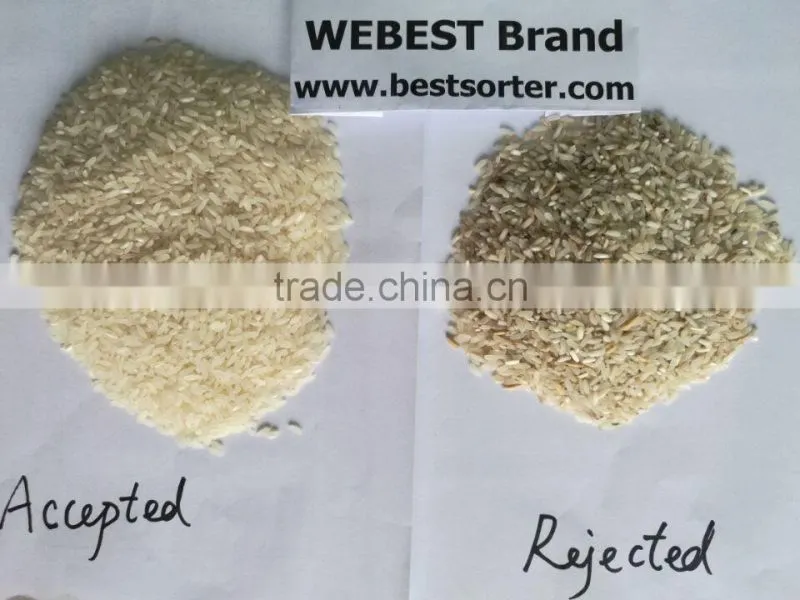 Color sorter for grain,seeds,rice grand selection