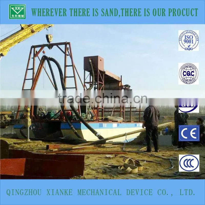Mini gold dredger for panning gold