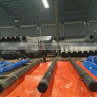 black round 8 inch schedule 40 galvanized steel pipe