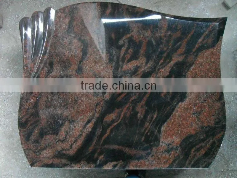 Aurora granite tombstone Poland style
