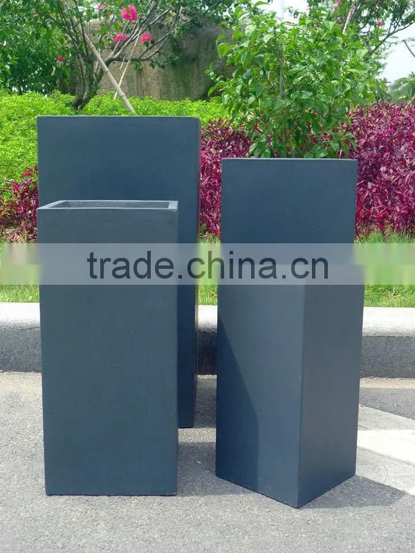 Chinese Factory Outdoor Plant Urns Vase QL-13124 4pcs/set 50inch Wholesale