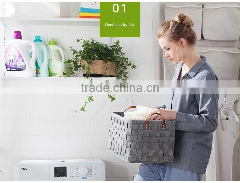 High Quality Handmade Felt Bag,Felt Storage Bags