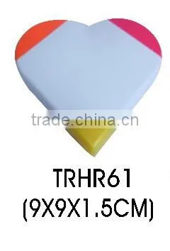 Advertisement Highlighter Marker Heart Shaped Mini Highlighter