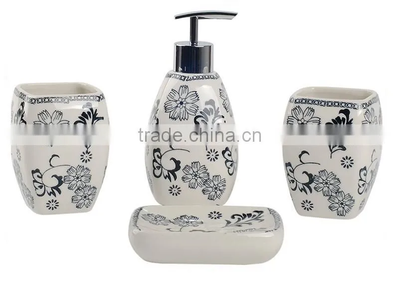 Antique Rectangular Ceramic Bathroom/washroom accessories