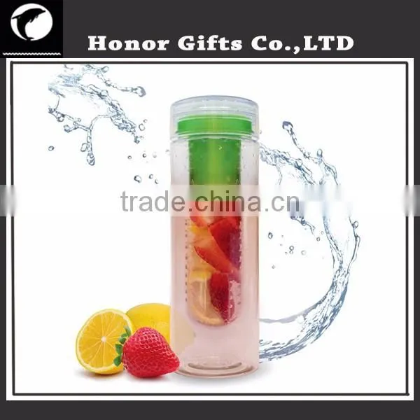 Sports Leak-proof Food Grade High Quality Fruit Infuser Water Bottle BPA Free