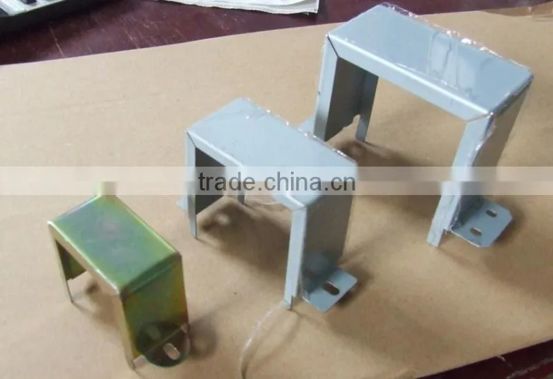 Metal end bells, metal cover for transformer, transformer accessory for EI-66, EI-75, EI-96, EI-120