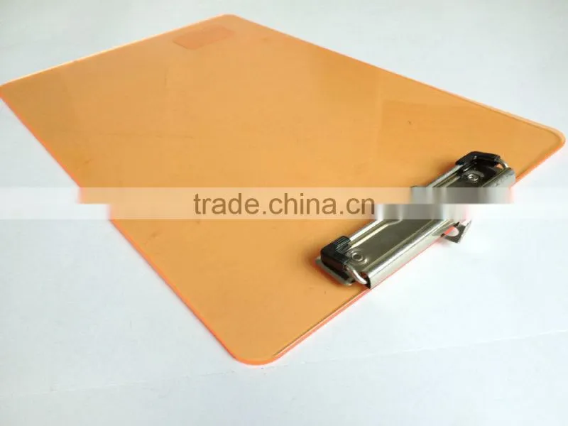 Sales promotion good quality custom design oem plastic clipboard with nice printing