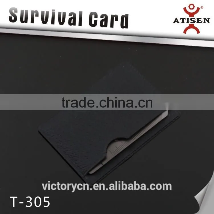 Colorfull Grey multi card ,Card type outdoor survival multi tool