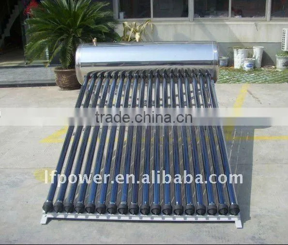 Stainless steel SUS304 pre-heated solar water heater 58*1800mm