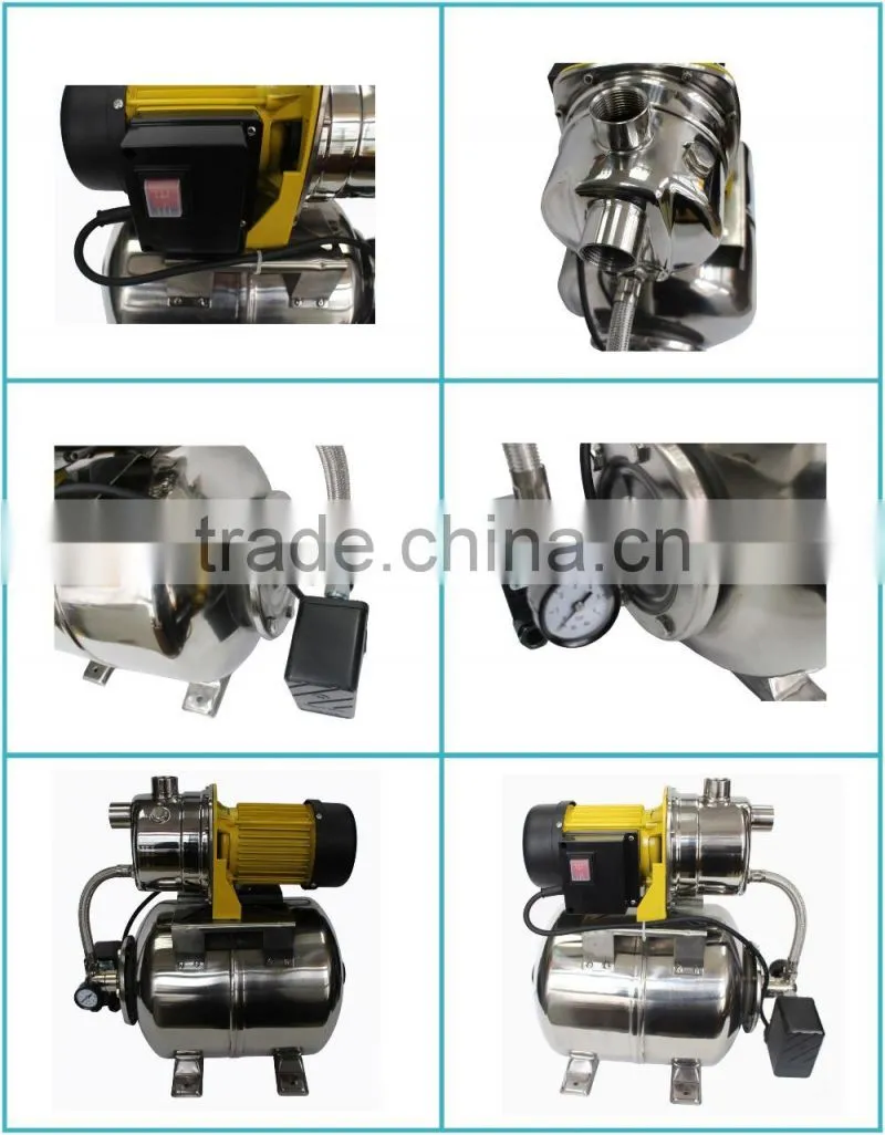 1200W High Quality Stainless Steel Water Pressure Booster Pump