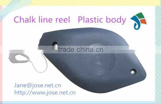 Plastic Chalk Line Rim with 30m Chalk line reel