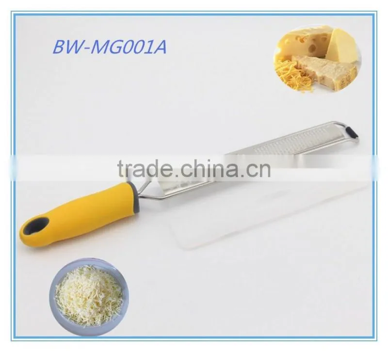 Nice Design Good Quality Two Functions Cheese Grater with Yellow Handle
