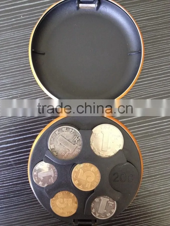 Aluminium EURO US Coin Holder Case