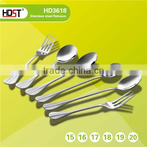5 star restaurant spoon set/royal luxury spoon set