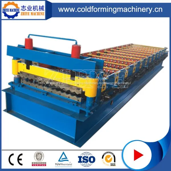 corrugated sheet cold forming machine