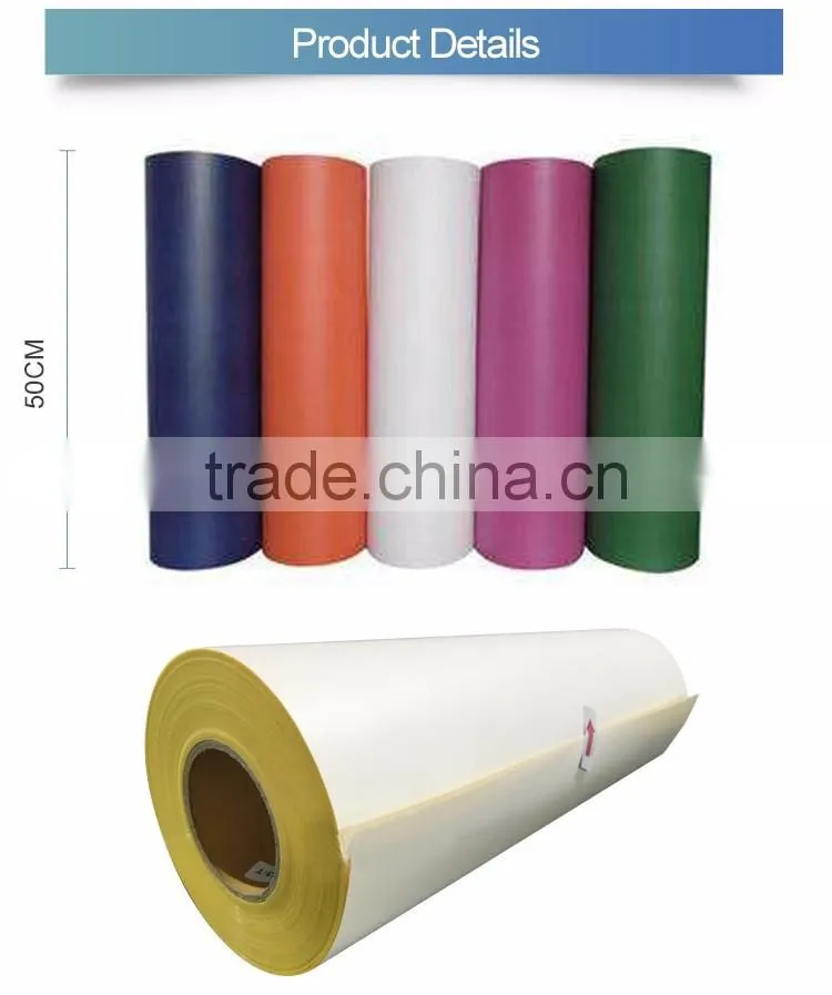 Flock material heat transfer vinyl for tshirt term number