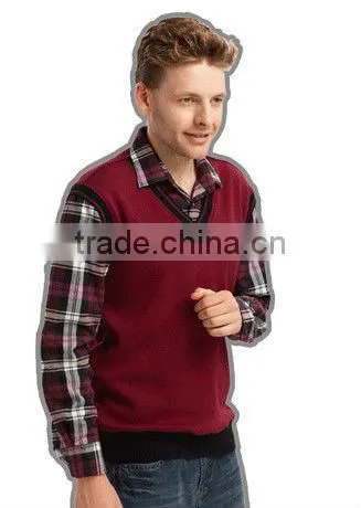 2014 Man winter warm shirts, business mens winter shirts