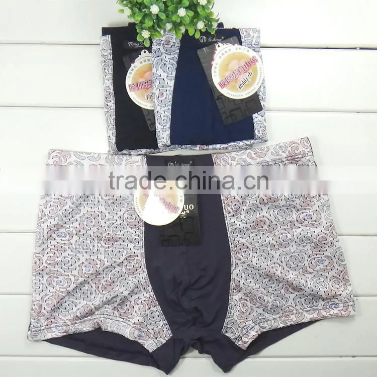 Wholesale high quaily men funny boxer shorts briefs fancy sexy men underwear